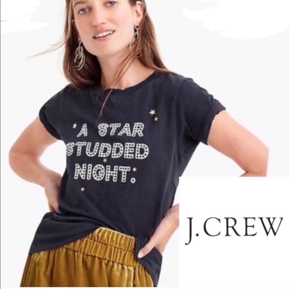 J CREW SHORT SLEEVE TOP
